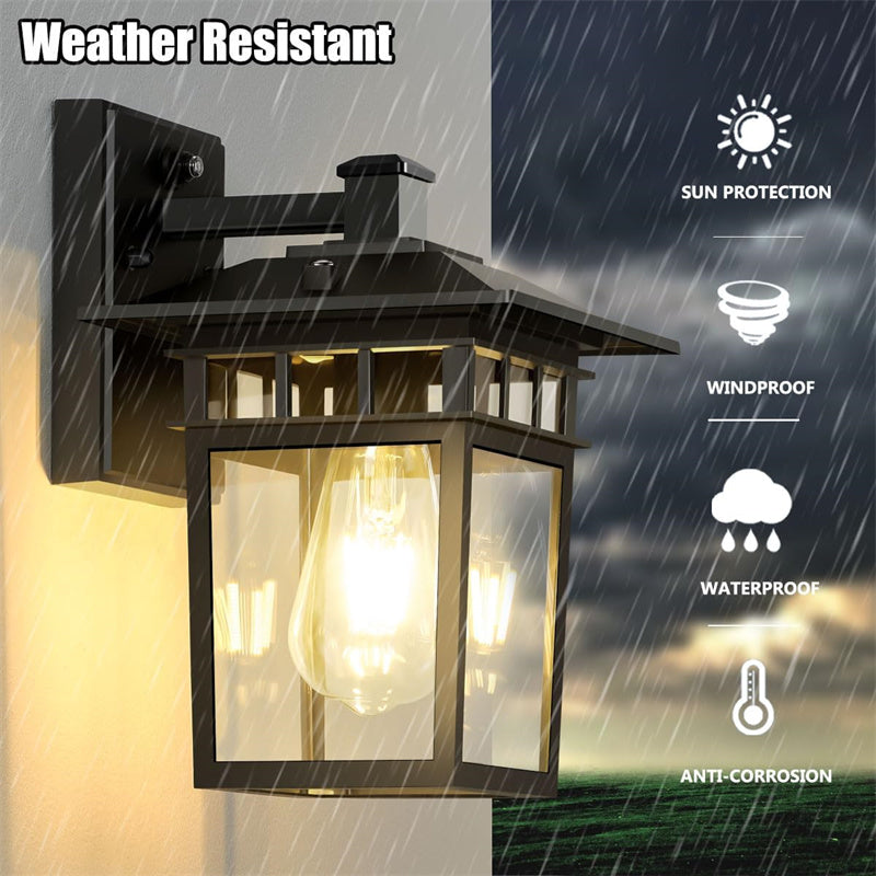Lumivast - Outdoor Wall Lantern Waterproof E27 Light 9