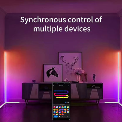 Lumivex - Smart Corner Floor Lamp RGB Dimmable LED 7