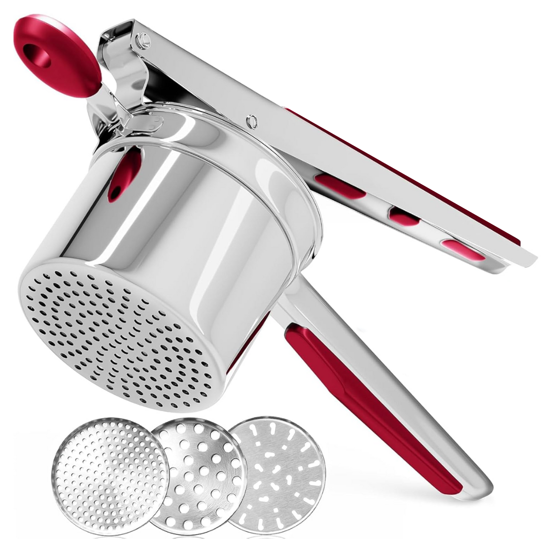 MashCraft - Heavy-Duty Potato Masher Stainless Steel 2
