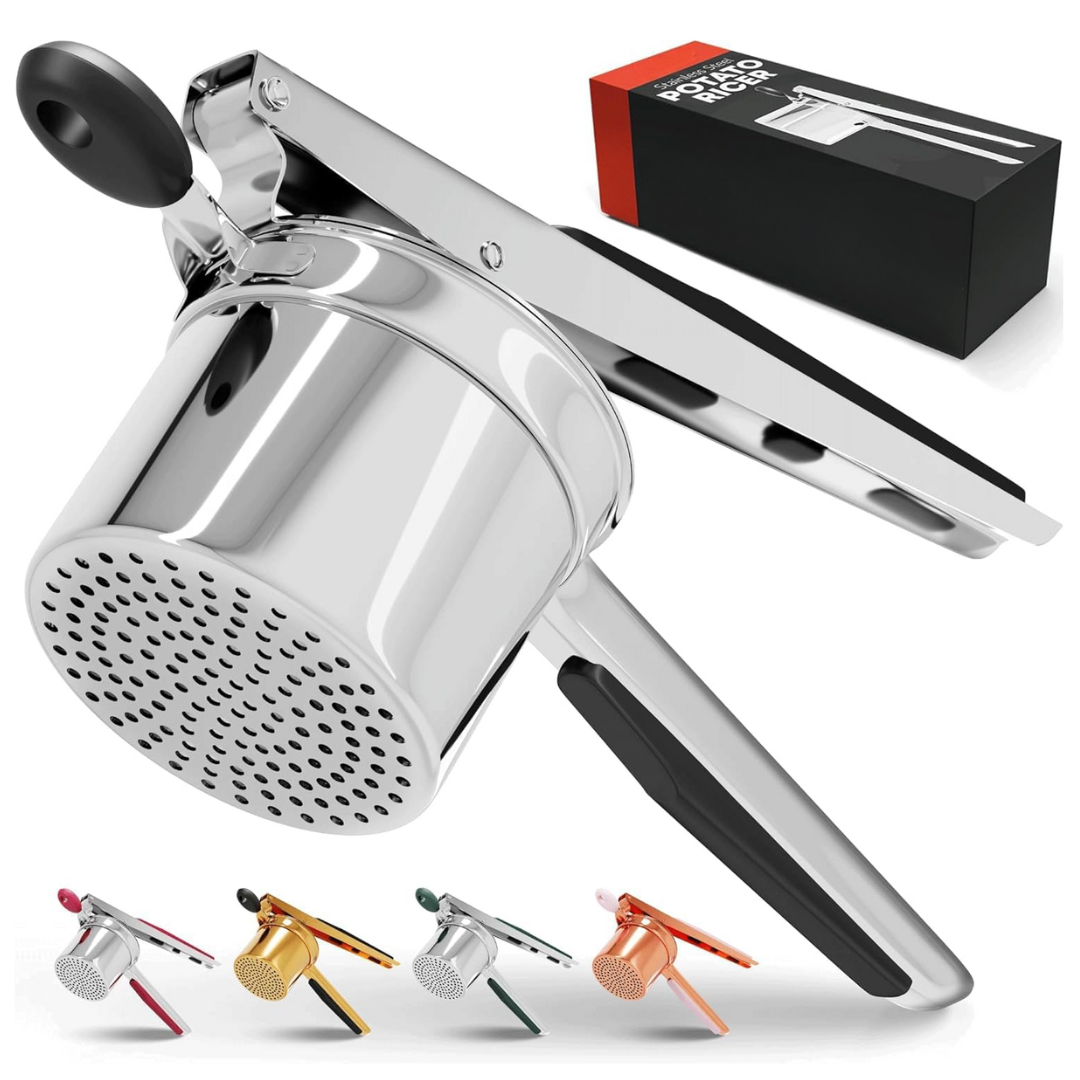MashCraft - Heavy-Duty Potato Masher Stainless Steel 6