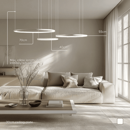 Minimalist Ceiling Light — Timeless Elegant Glow 2