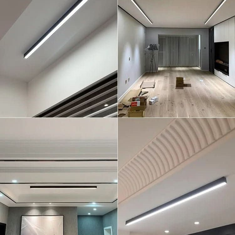 Minimalist LED Ceiling Light — Aluminum Modern Design 6