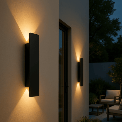 Minimalist LED Wall Light — Waterproof Outdoor Sconce 2