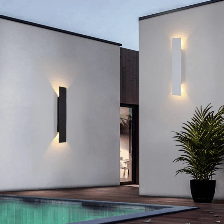 Minimalist LED Wall Light — Waterproof Outdoor Sconce 8