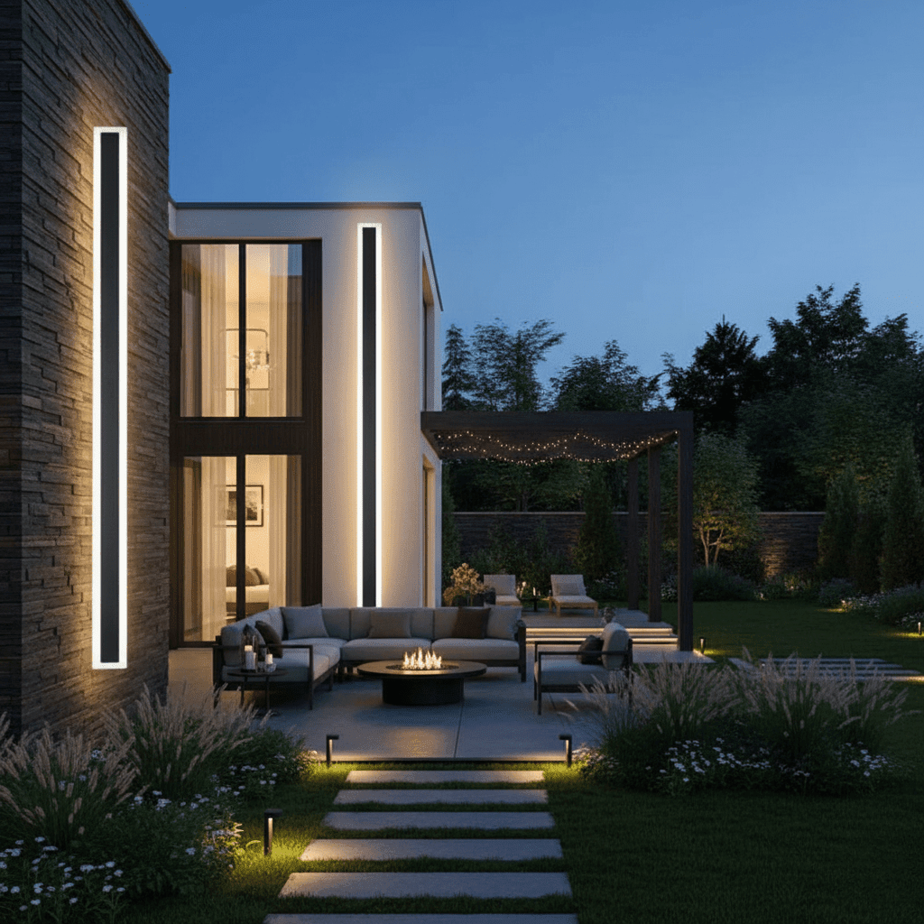 Modern Outdoor Wall Lamp — Weatherproof LED 5