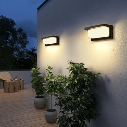 Outdoor LED Wall Lamp With Motion Sensor — Waterproof 5