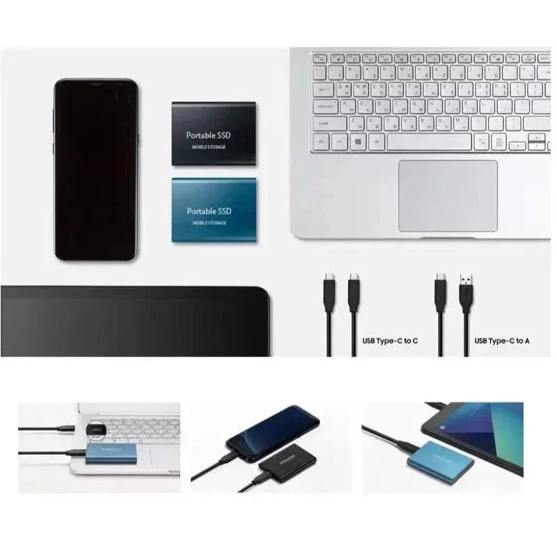 Portable SSD 512GB — USB-C Ultra-Fast Transfer 6