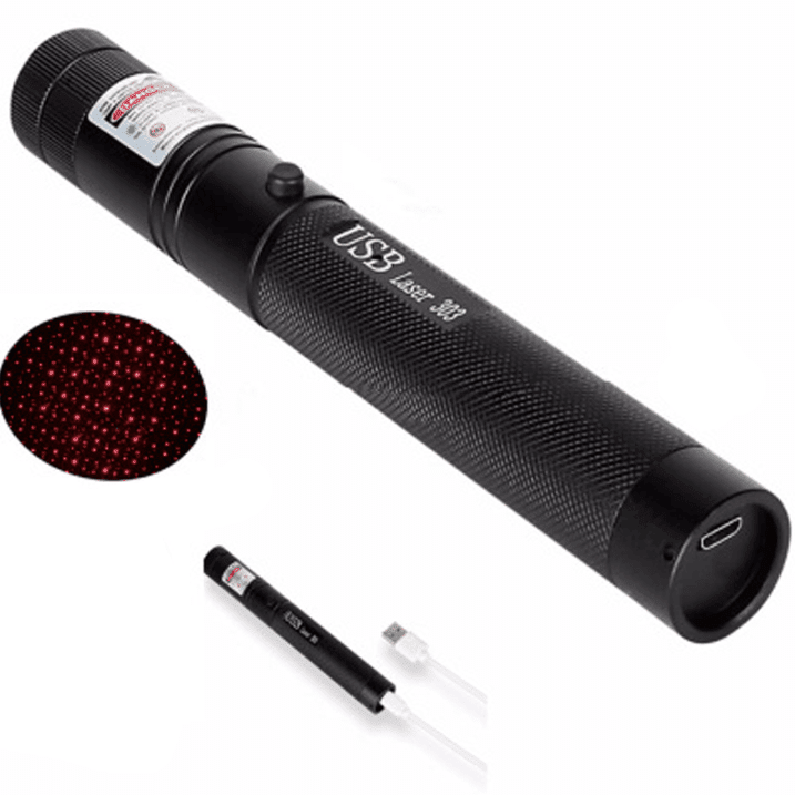 Rechargeable Laser Pointer — Adjustable Focus Beam 7