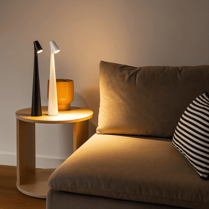 Rechargeable Metal Table Lamp — Dimmable Warm Light 6