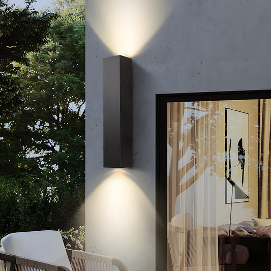 Rectangular Outdoor Wall Light — Waterproof IP65 1