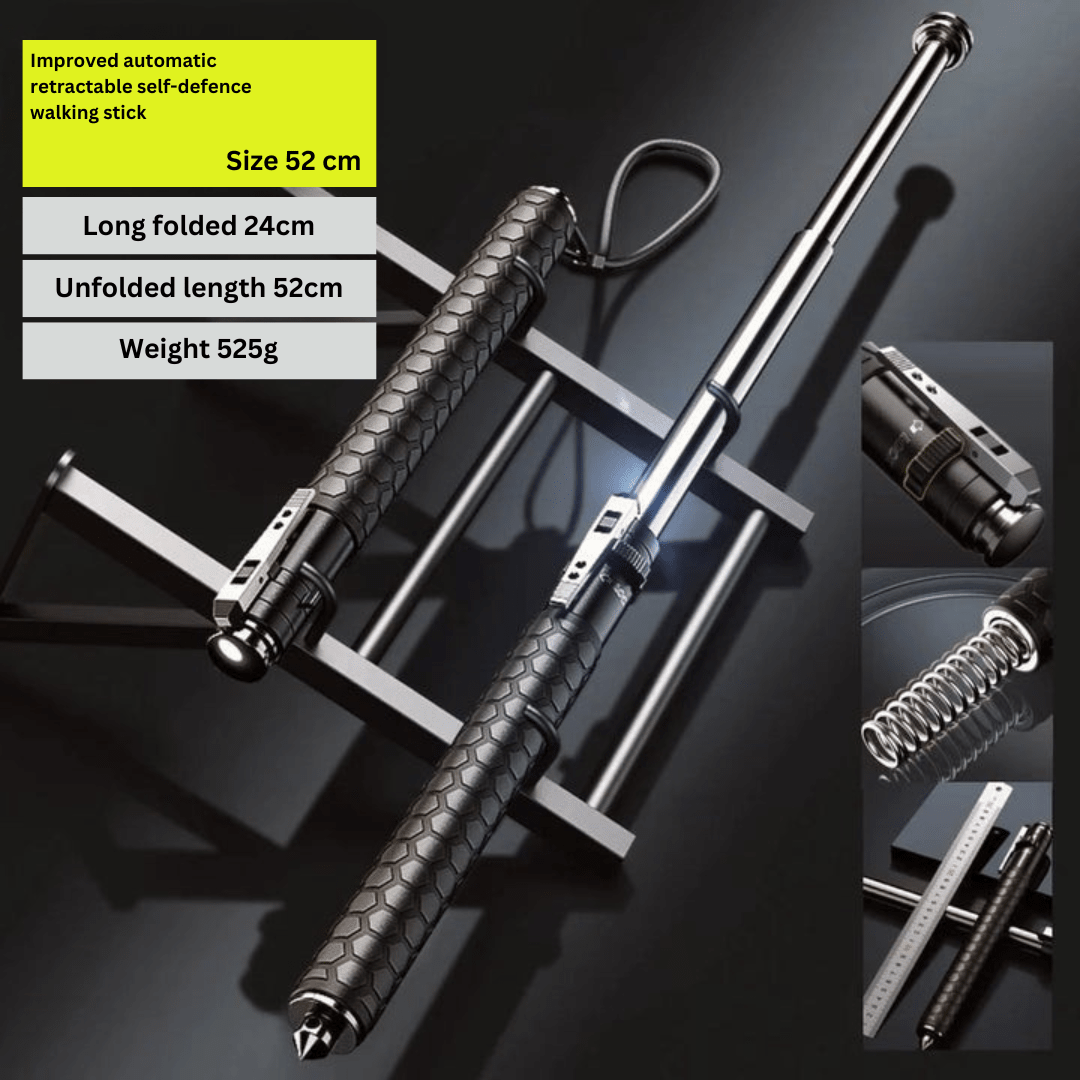 Retractable Self-Defense Walking Stick 11