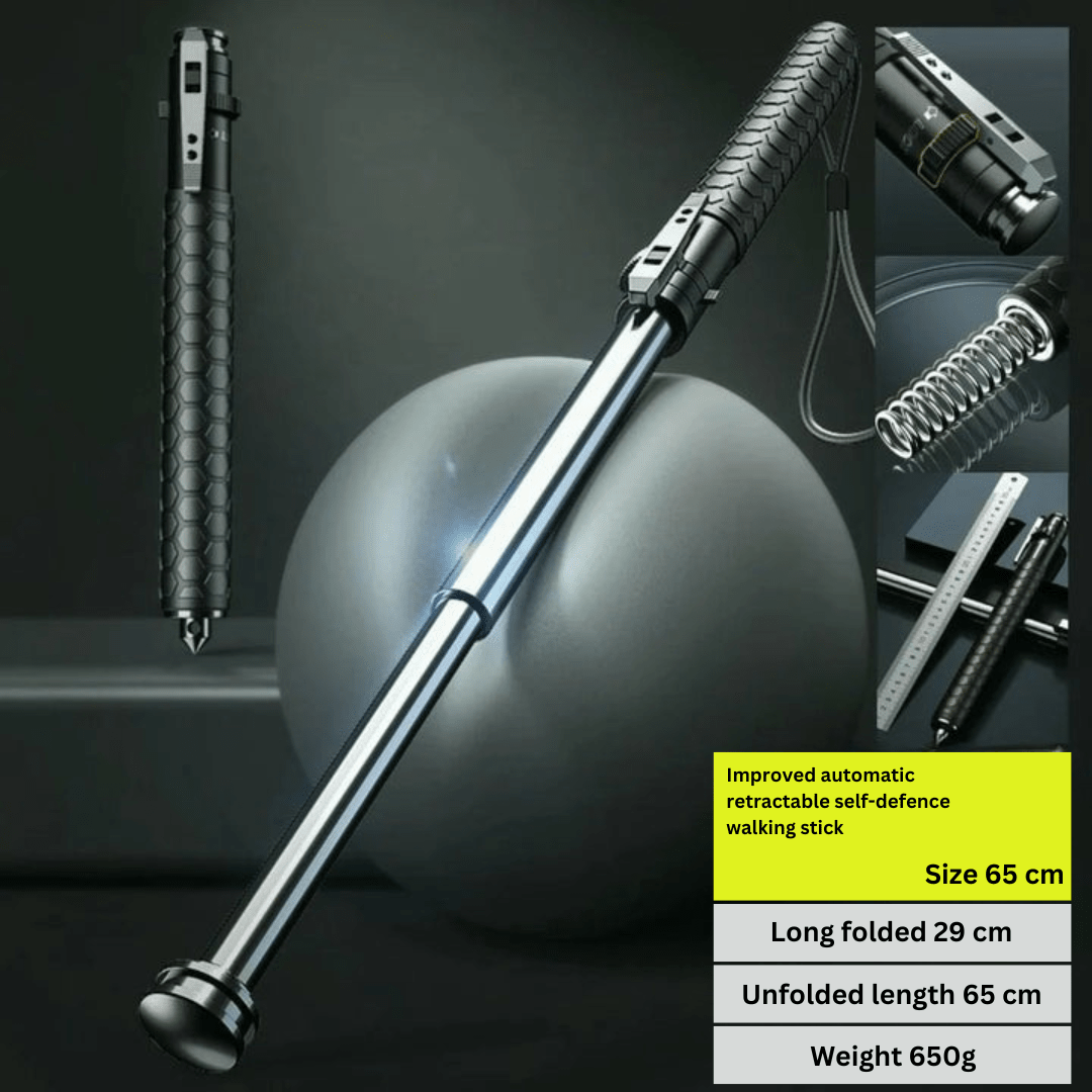Retractable Self-Defense Walking Stick 14