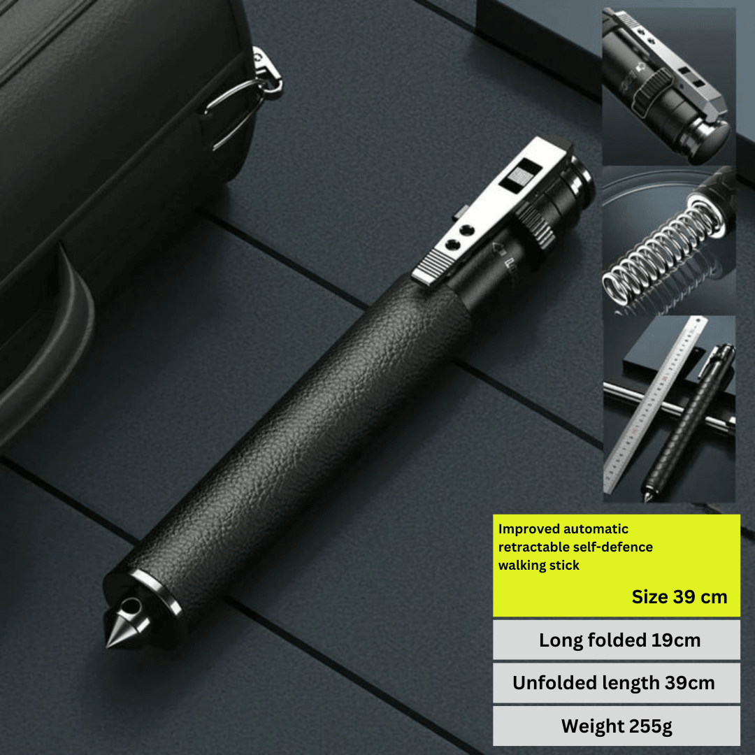 Retractable Self-Defense Walking Stick 7