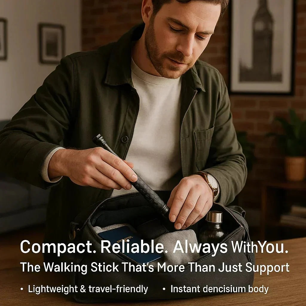 Retractable Self-Defense Walking Stick 9