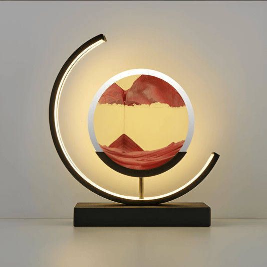 Sand Glow LED Floor Lamp — Dimmable 3 Light Tones 1