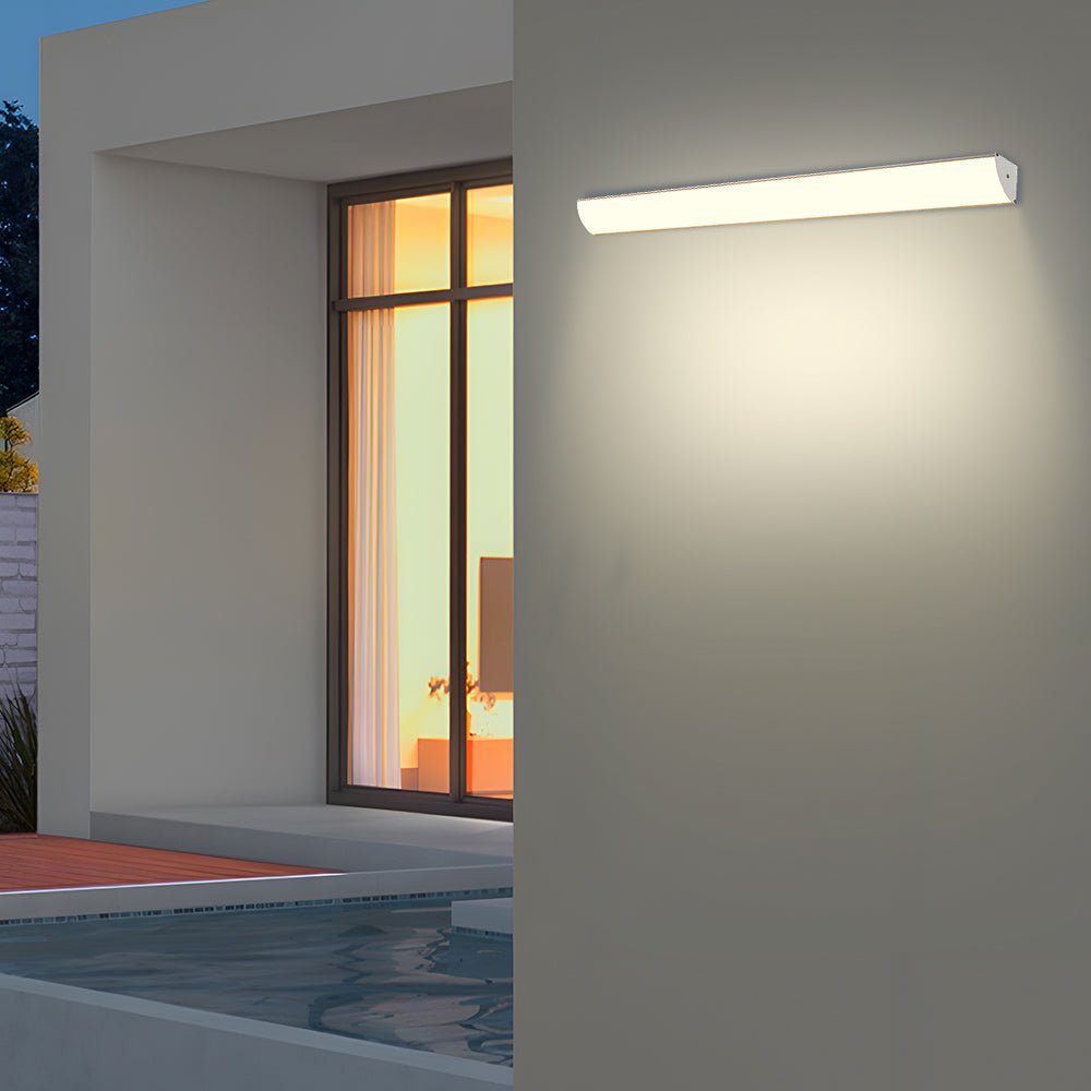 Slim LED Outdoor Wall Light — IP65 Weatherproof 10