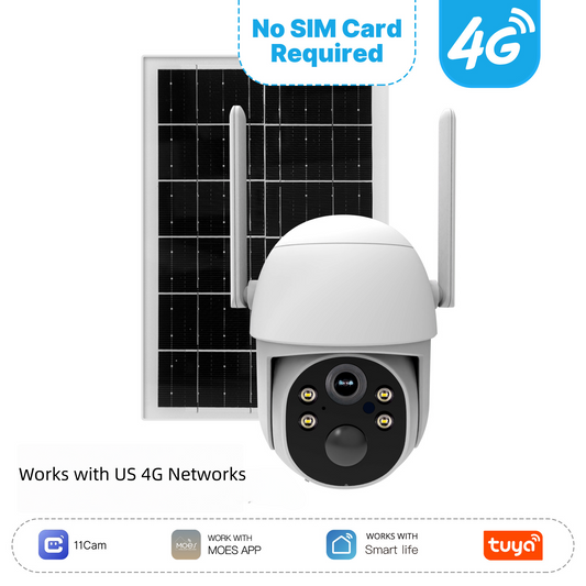 SolarGuardX - 4G LTE Security Camera 2K Solar Powered 1