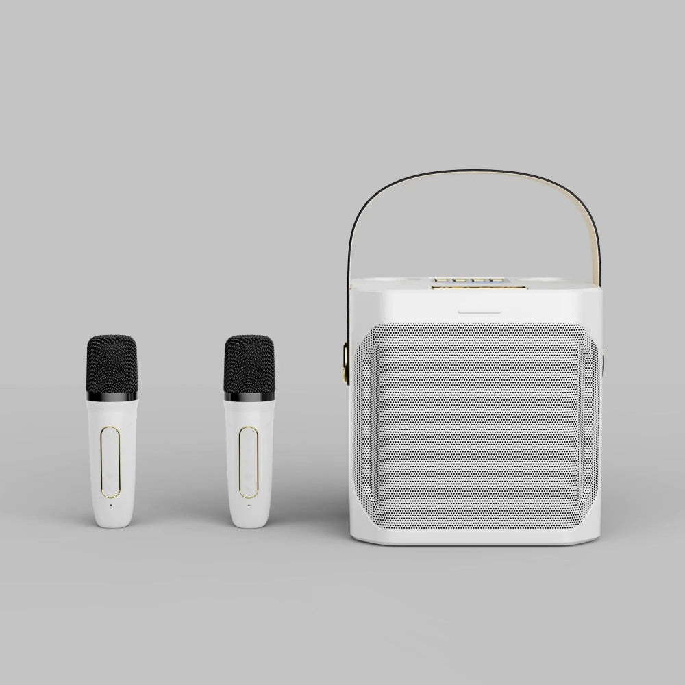 SoundPulse - Portable Karaoke Speaker with Dual Wireless Mics 2