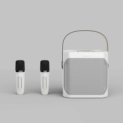 SoundPulse - Portable Karaoke Speaker with Dual Wireless Mics 2