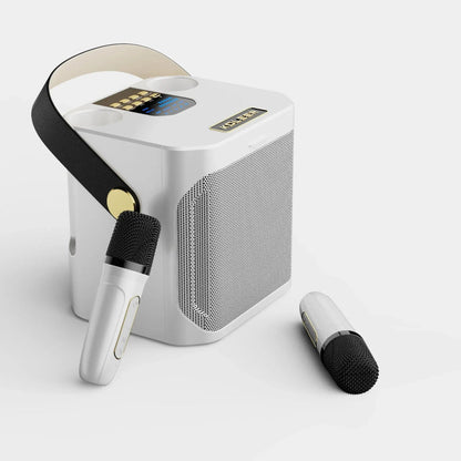 SoundPulse - Portable Karaoke Speaker with Dual Wireless Mics 4