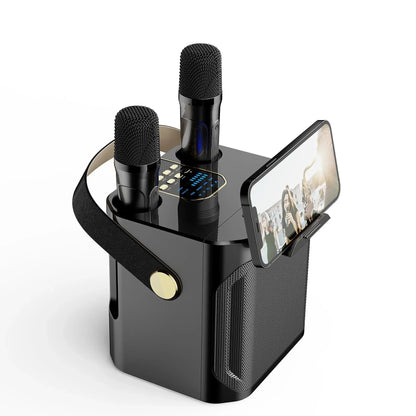 SoundPulse - Portable Karaoke Speaker with Dual Wireless Mics 6