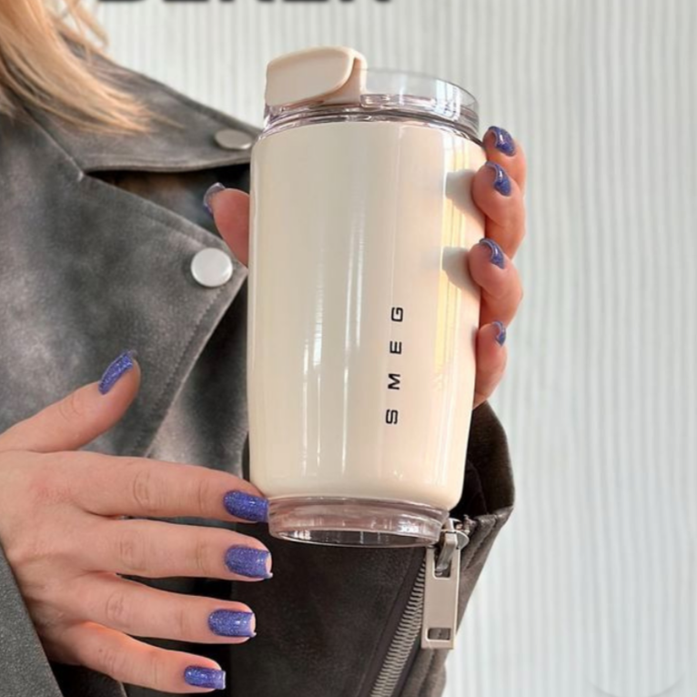 Stainless Steel Thermos Cup — 500ml Leak-Proof 2