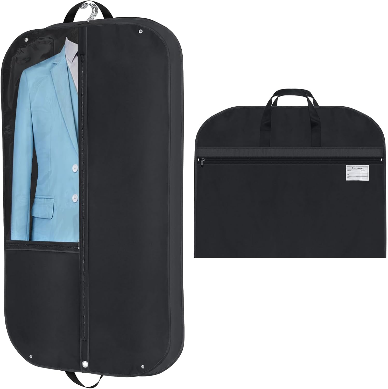 VaultGuard - Waterproof Garment Bags with Gusset and Pockets 1