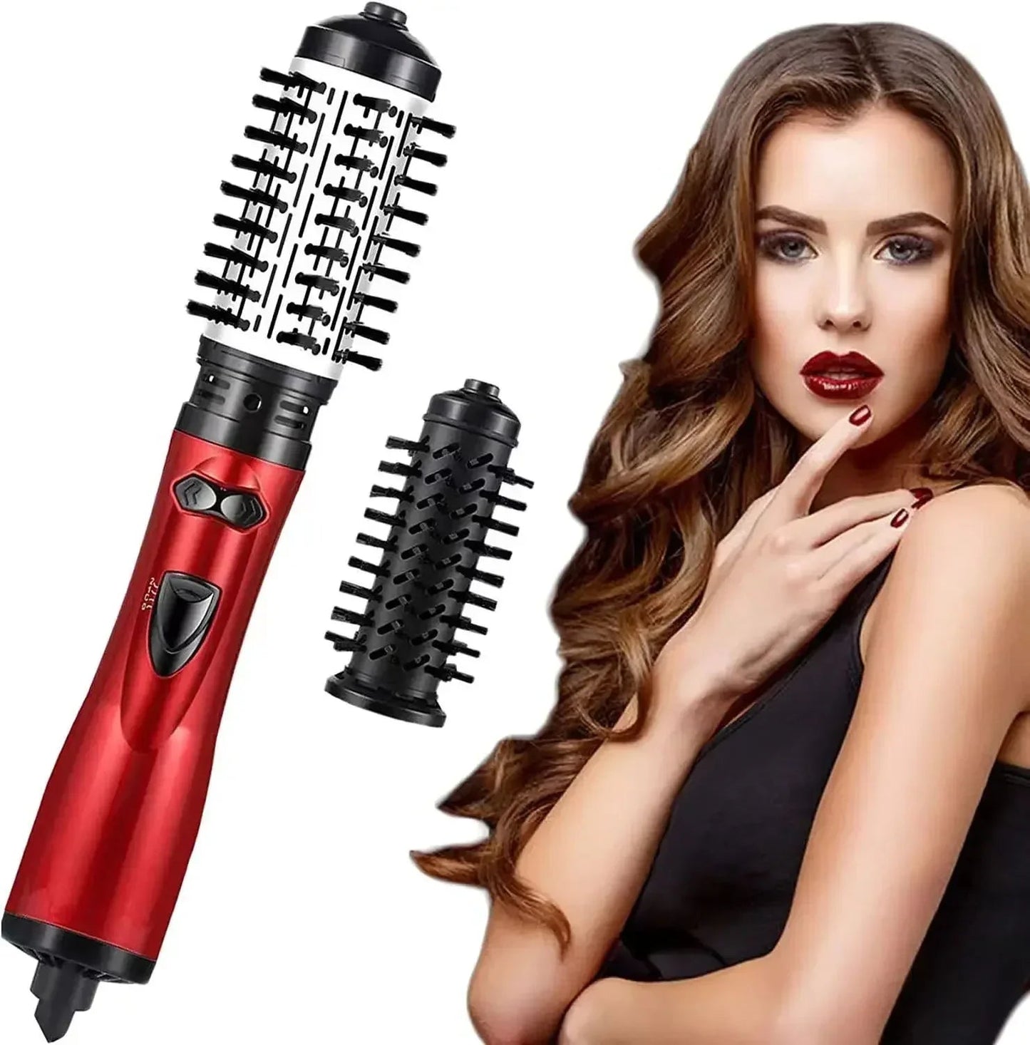 Veloria - 2-in-1 Rotating Hair Dryer Volumizing Brush 10