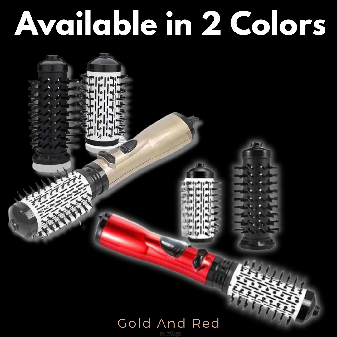 Veloria - 2-in-1 Rotating Hair Dryer Volumizing Brush 7