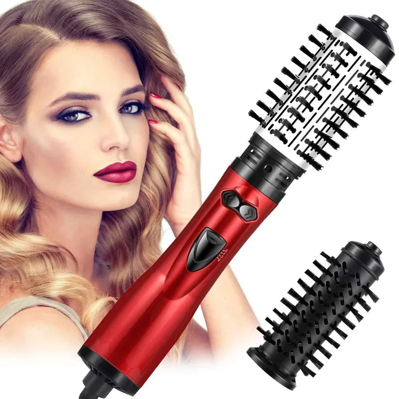 Veloria - 2-in-1 Rotating Hair Dryer Volumizing Brush 9