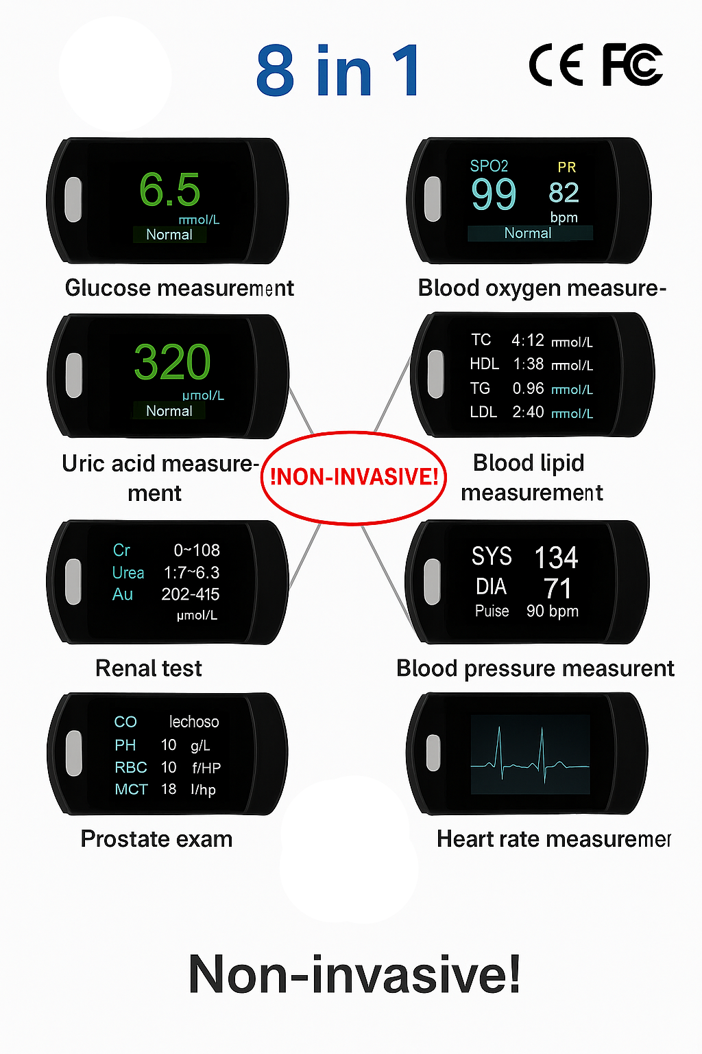 VitaScan - Non-Invasive 8-in-1 Health Monitor 10